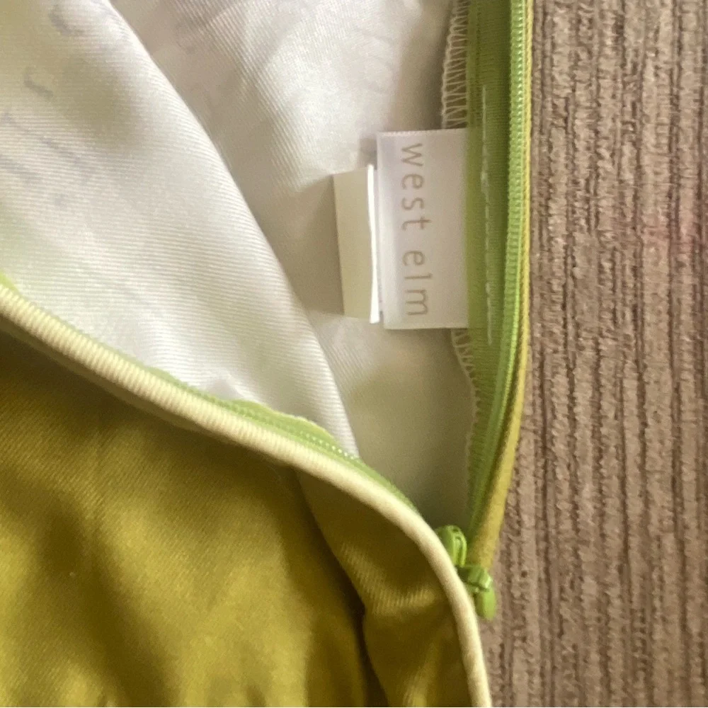 West Elm elegant pillow